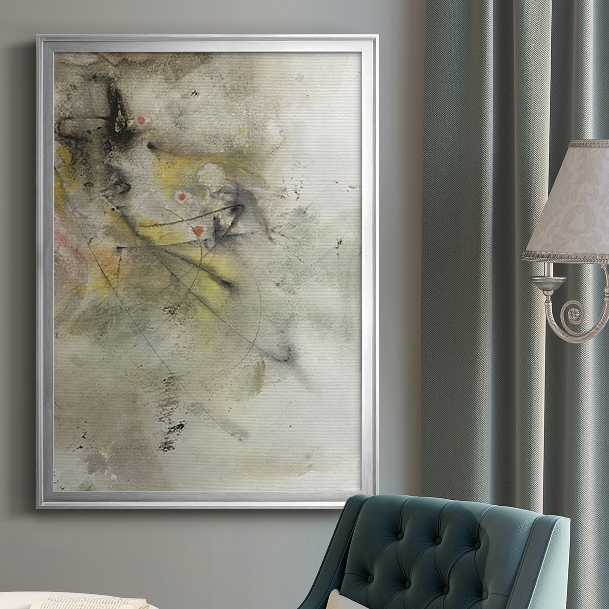 Soft Inspiration II Premium Framed Print, in Gold, Black, or Silver - Ready to Hang