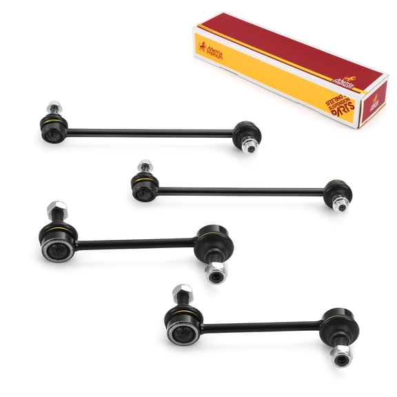 Metrix Premium Chassis Parts - 4 PC Front & Rear Stabilizer Bar Link Kit Fits 2005-2009 Kia Spectra, 2005-2009 Kia Spectra5, 2004 Kia Spectra, Replacement K80513, K80512, K750017