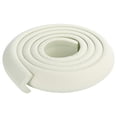 thumbnail image 1 of Protectores de borde de mesa extra gruesos en forma de L de espuma para bebés, 2 m (blanco arroz, rosa, gris y blanco), 1 of 5