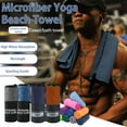 thumbnail image 3 of CNKOO Super Absorbent Rectangle Lanyard Sport Towel Microfiber Quick-drying Yoga Towel Sporting Goods, 3 of 10