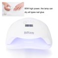 thumbnail image 3 of Lampara LED, Lámpara Secador De U?as De 80 Vatios, Secador De U?as Con Luz Led Con Pantalla Led Y Ajuste De Tiempo, Para El Esmalte En Gel Para U?as, Secado Y Manicura Rápidamente (1) Ecomeon no, 3 of 5