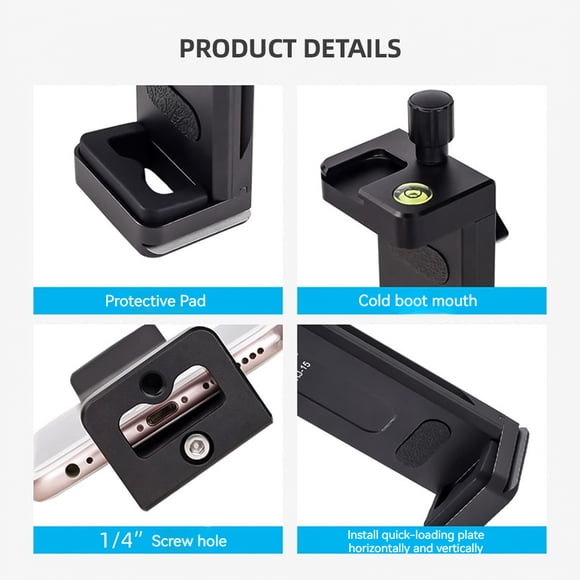 Tablet Tripod Mount,Cold Mount 1/4in Mount Clamp Alloy Adjuatable With Cold With Cold Mount Tablet Mount Clamp Buzhi Tablet Clip Xj15 Mount 1/4in Compatible With 13/12/11 Dsfen