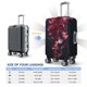 thumbnail image 4 of Balery Mesmerizing Pink Jellyfish Funda de equipaje, fundas para maletas, elástica, lavable, protector de maletas, compatible con maletas de 18 a 32 pulgadas-Large, 4 of 7