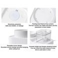 thumbnail image 3 of Pet Feeder And Water Dispenser 2 In 1 Bowls Feeder Food Dispenser Large Capacity Automatic Cat Water Dispenser For Large Small ShopWise Round, 3 of 8