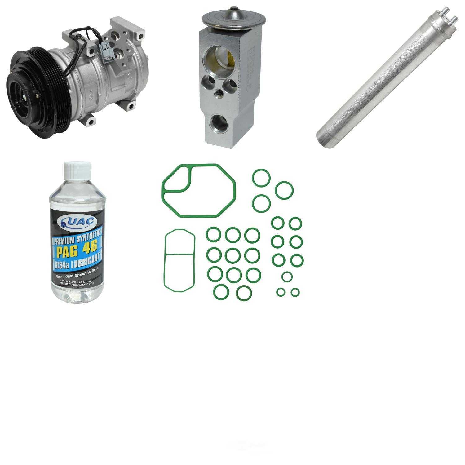 A/C Compressor and Component Kit -- Compressor Replacement Kit Fits select: 2003-2007 HONDA ACCORD EX