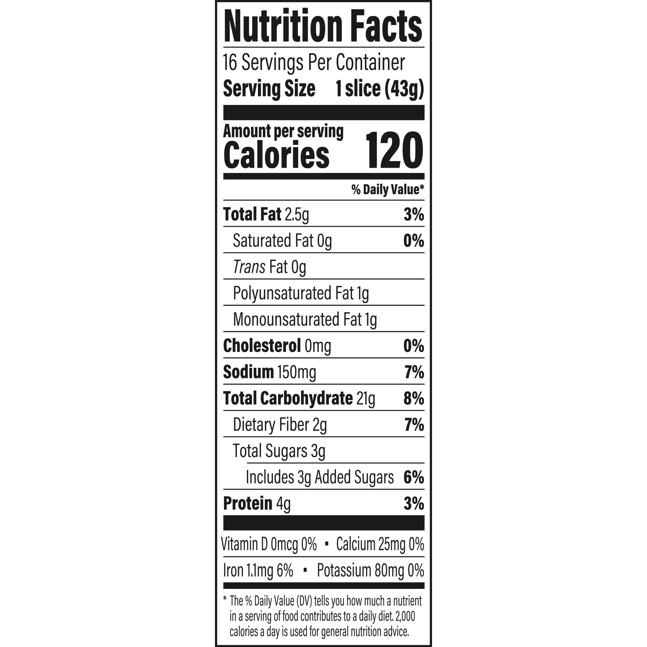 Arnold Whole Grains Oatnut Bread, 24 oz, Pre-sliced Multigrain Bread, Bag