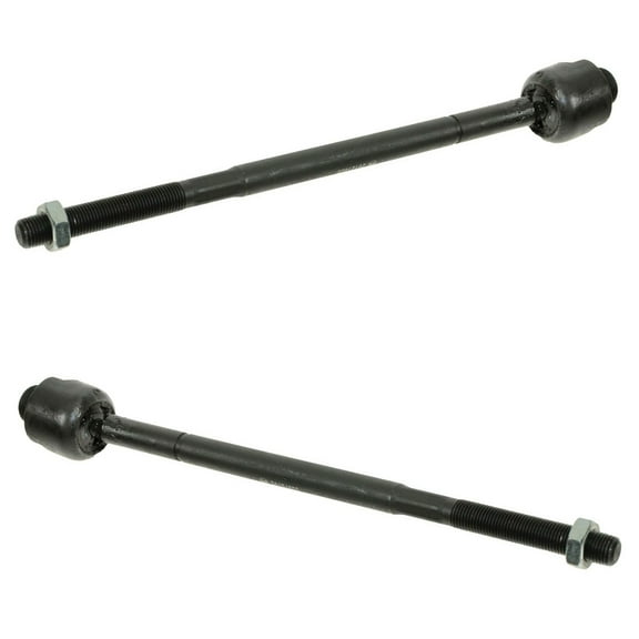 TRQ Front Inner Tie Rod Set Fits Select 2003-2014 Chevrolet Express 1500 2003-2005 Express 2500 GMC Savana 1500 Savana 2500