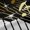 Gold White Black, variant on Manfei Music Guitar Black Out Curtains,Musical Instrument Curtains Pack of 2 (42x63 Each),White Black Bedroom Curtains For Girls Kids,Microfiber Bedroom Decor