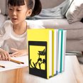 thumbnail image 2 of 2pcs Metal Book Ends Cat Ornament Book Ends Decorative Book Stoppers Office Supplies, 2 of 9