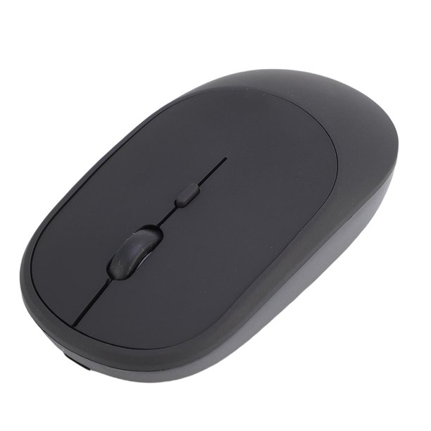 Mouse Inalámbrico, 2.4G Y Dual Modo Ratón De Computadora Tranquilo Recargable Con Receptor, 800-1600 DPI Ajustable