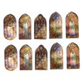 thumbnail image 2 of 10x Scrapbooking Stickers Aesthetic Stickers for DIY Crafts Journaling Album Orange, 2 of 8