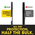 thumbnail image 4 of OtterBox iPhone 16 Pro Commuter Series MagSafe Case - Thin & Tough, Dual Layer with Port Protection and Built-In Anchors - Blue & Black, 4 of 8