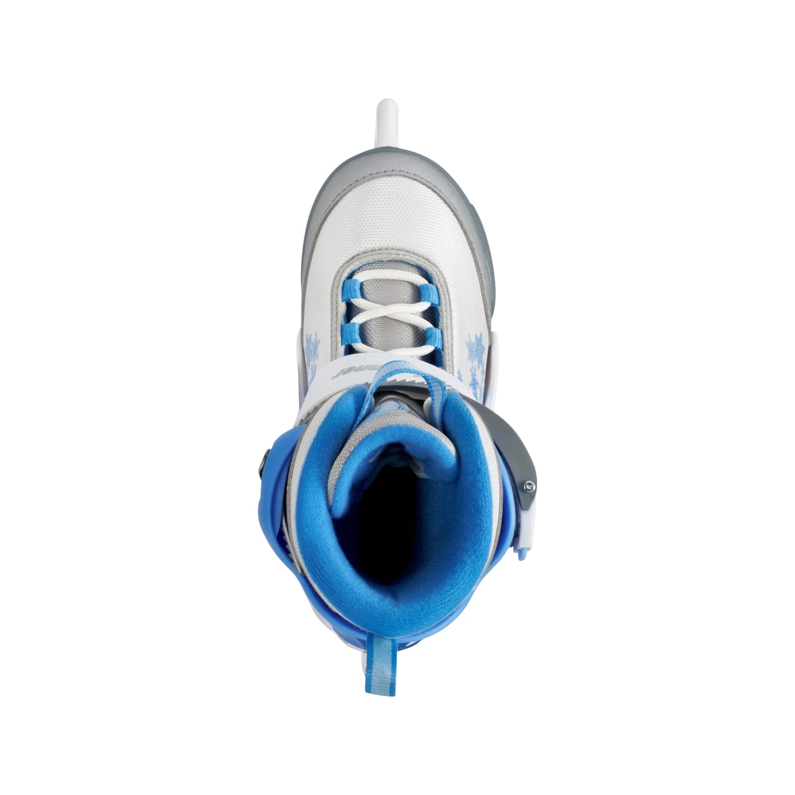 ROLLERBLADE Kid's Bladerunner Micro Ice G White/Blue Skates, Size: 05-08