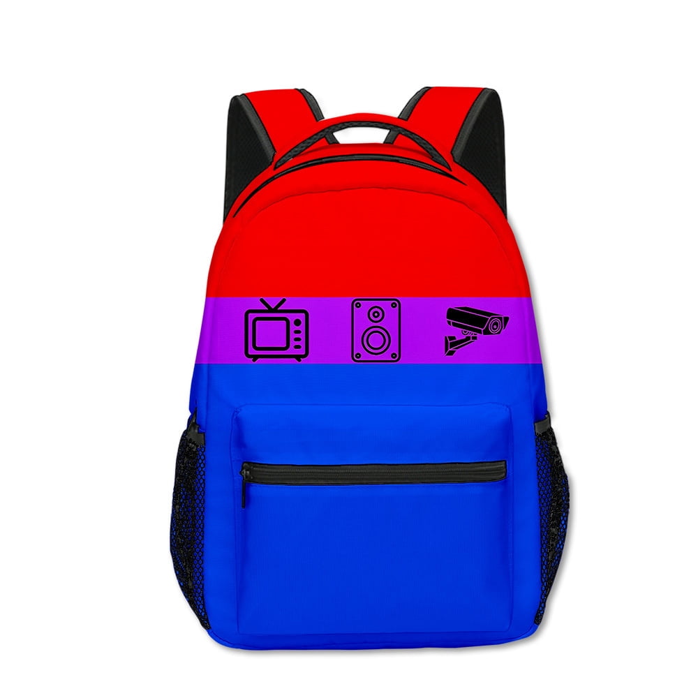 Game Skibidi Toilet Backpacks Fashion Travel Daypack Casual Rucksack