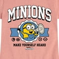 thumbnail image 3 of Despicable Me Minions - Make Yourself Heard - Toddler & Youth Girls Short Sleeve T-Shirt, 3 of 5