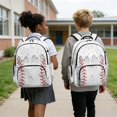 thumbnail image 4 of Kuiaobaty Baseball Print Backpack for Girls Boys Ice Cream Print Backpack with Adjustable Strap Lightweight Bookbags for School, 4 of 7