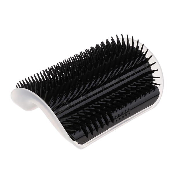 Gato Pared Esquina Grooming Masaje Accesorios De Animales Fácil De utilizar Elegante Negro