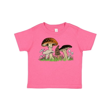 

Inktastic Mushroom Hunting for Morel Mushroom Gift Toddler Boy or Toddler Girl T-Shirt
