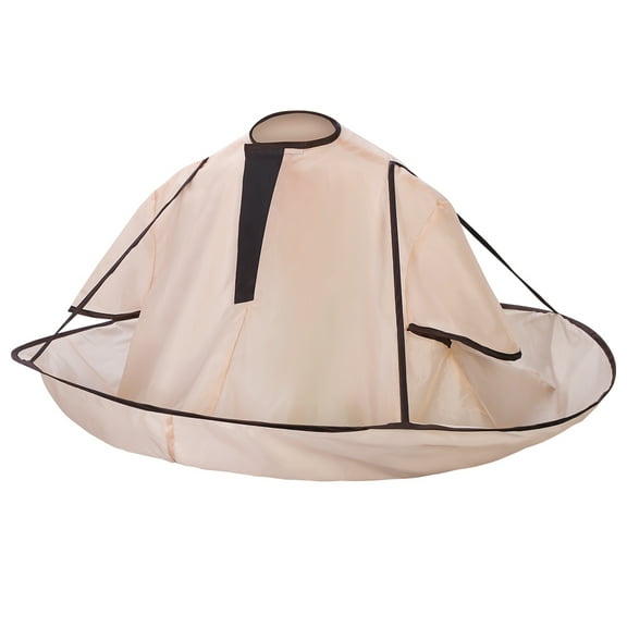 Troglfold Barber Hair Apron Barber Hair Apron Men's Shaving Cloth Household Waterproof Hairdressing Cape Facial Hair Trimming Catcher Home Salon Tool,35.43"X35.43"X19.69"