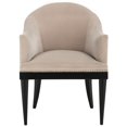 thumbnail image 3 of Safavieh  Couture Maynard Giotto Almond Commercial Grade Arm Chair - 25.2"w x 28"d x 37"h, 3 of 5