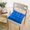 Blue#774, variant on RuiJiao Breathable Hollow Ergonomic Office Seat Cushion,Non-Slip Hemorrhoid and Tailbone Relief Pillow, Plastic Comfort Cushion 40x40x2cm (Grey Brown/Orange/Sky Blue) for Home/Work
