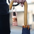thumbnail image 4 of Yuyamidu Highland Cow Chapstick Holder Keychain for Women Cherry Blossom Lipstick Sleeve Pouch Pink Lip Gloss Holder Heart Lip Balm Holder Keyring for Lipstick, 4 of 6