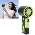 thumbnail image 1 of 4000mAh Handheld Fan, Portable Mini Fan Powerful Hand Fan USB Rechargeable Quiet for Travel Makeup Commmute Camping Hot Summer Days,Small Handheld Fan, 1 of 7