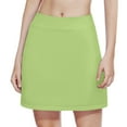 thumbnail image 3 of uublik Skirts for Girls Green Tennis Skirts Golf Skort Athletic Dance Running School Sport Skirts with Shorts Size 2T-12, 3 of 5