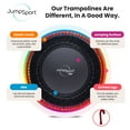 thumbnail image 3 of JumpSport 350 PRO Fitness Trampoline, Cardio Workout Equipment, 39 Inch, Ignite, 3 of 11
