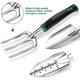 thumbnail image 3 of Herramienta de jardinería de aluminio, 21 piezas, kit de jardinería resistente a la corrosión, presente para adultos con bolsa, 3 of 5