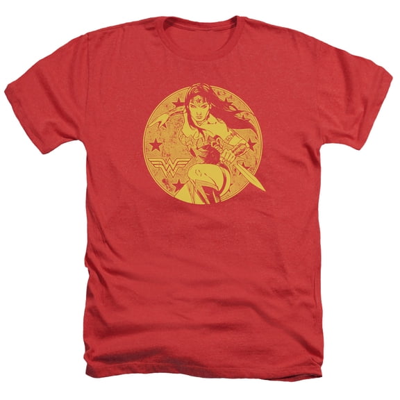 Jla - Young Wonder - Heather Short Sleeve Shirt - X-Large