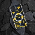 thumbnail image 2 of Michigan Wolverines HD Phone Case Compatible with MagSafe Apple iPhone 11 (Scattered) by Affinity Bands, 2 of 3