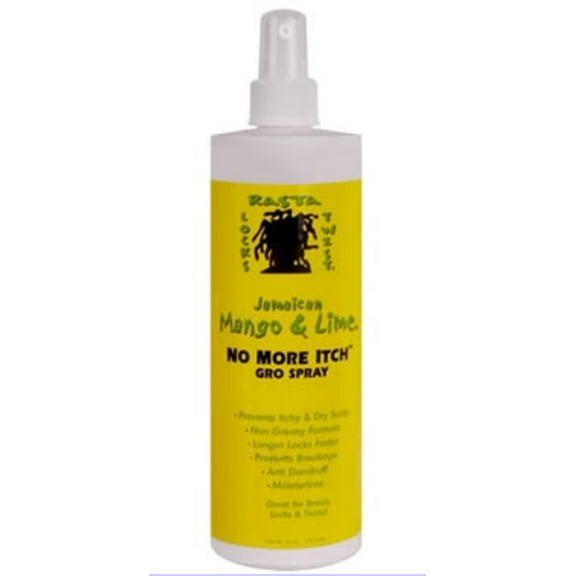 Jamaican Mango & Lime No More Itch Gro Spray, 16 oz (Pack of 2)