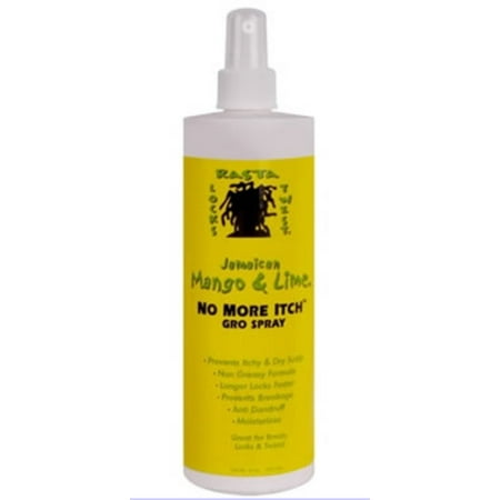 Jamaican Mango & Lime No More Itch Gro Spray, 16 oz (Pack of 3)
