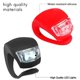 thumbnail image 2 of 12pcs ciclismo LED luces de bicicleta bicicleta emergencia advertir lámpara de noche trasera delantera, 2 of 5