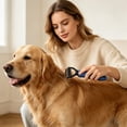 thumbnail image 5 of Pet Deshedding Comb for Cats, Self-Cleaning Undercoat Depilatory Tool, Ergonomic Grooming Brush for Shedding Control, Ideal for Daily Use at Home, 5 of 6
