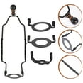 thumbnail image 3 of Miangastore Durable Iron Lamp Harp with Heavy Duty Shade Bracket for Home Use Black 1 Set, 3 of 8