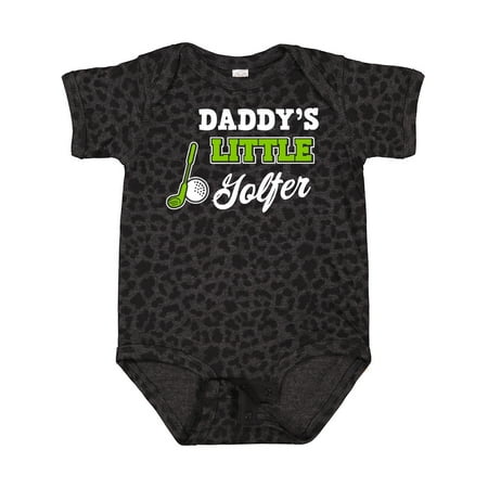 

Inktastic Daddys Little Golfer with Golf Club and Ball Gift Baby Boy or Baby Girl Bodysuit