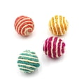 thumbnail image 3 of 5pcs 5 cm sisal bola de cáñamo gatito teaser jugando masticar juguetes para mascotas gato rasca (color aleatorio), 3 of 6