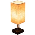 thumbnail image 3 of Living Room Table Lamp Bedroom Desk Lamp with Dual USB Ports Bedside Table Lamp (US Plug), 3 of 8