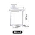 thumbnail image 7 of YWJLQH Softener Dispenser Laundry Container Laundry Powder Container for Laundry 2000ml, 7 of 7