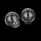 thumbnail image 3 of de 10 colgantes de collar de botella de cristal de globo pequeño y pequeño, abalorios transparentes Zulema collar pendiente, 3 of 5