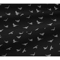 thumbnail image 4 of oneOone Viscose Jersey Fabric Bird Ikat Printed Fabric 1 Yard 60 Inch Wide, 4 of 4