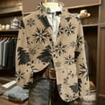 thumbnail image 3 of yuCgh Men's Ugly Christmas Corduroy Suit Jacket with Warm Pockets, Cardigan for Casual Holiday Wear, Festive Design for Parties,Mint Green M, 3 of 4