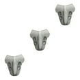 thumbnail image 4 of relayinert Constructed With ABS Plastic Motorcycle Windscreen Offers Long-lasting gray 3Set, 4 of 6