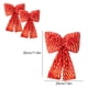thumbnail image 3 of Paquete de 2 Adornos Navideños con Lentejuelas, 11,8 X 7,8 Pulgadas, de Poliéster con Purpurina, para Árbol de Navidad, Decoración de Fiestas y Hogar., 3 of 6