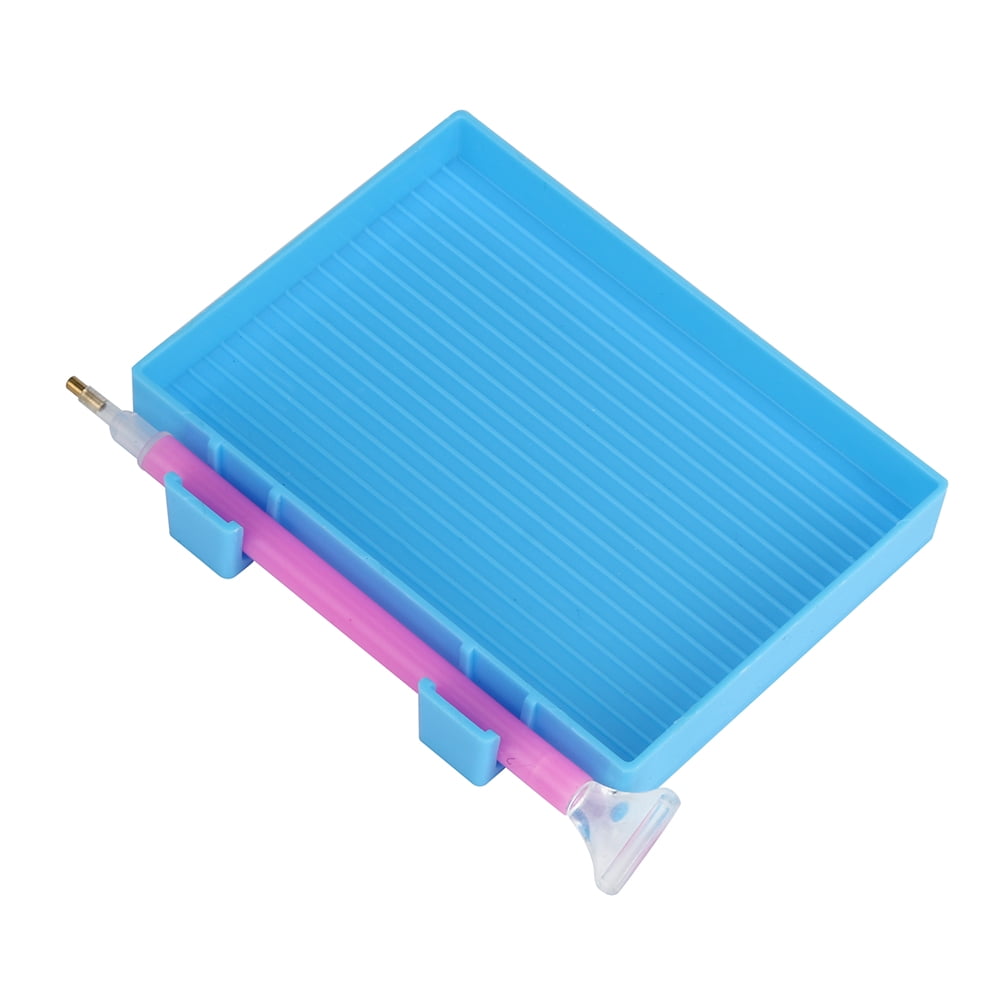 Kit Complet Peinture Diamant 24 Pièces - Stylos, Colle, Plateaux, Pinces, Boîte Rangement - Pour DIY Et Broderie Diamant