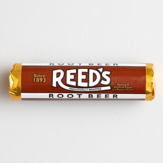 Reed's Root Beer Hard Candy Rolls (Pack of 5)