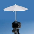thumbnail image 6 of LeeQinersw 27cm Umbrella for Camera with Hot Shoe Mount Lightweight Accessory Multipurpose Silvery, 6 of 9