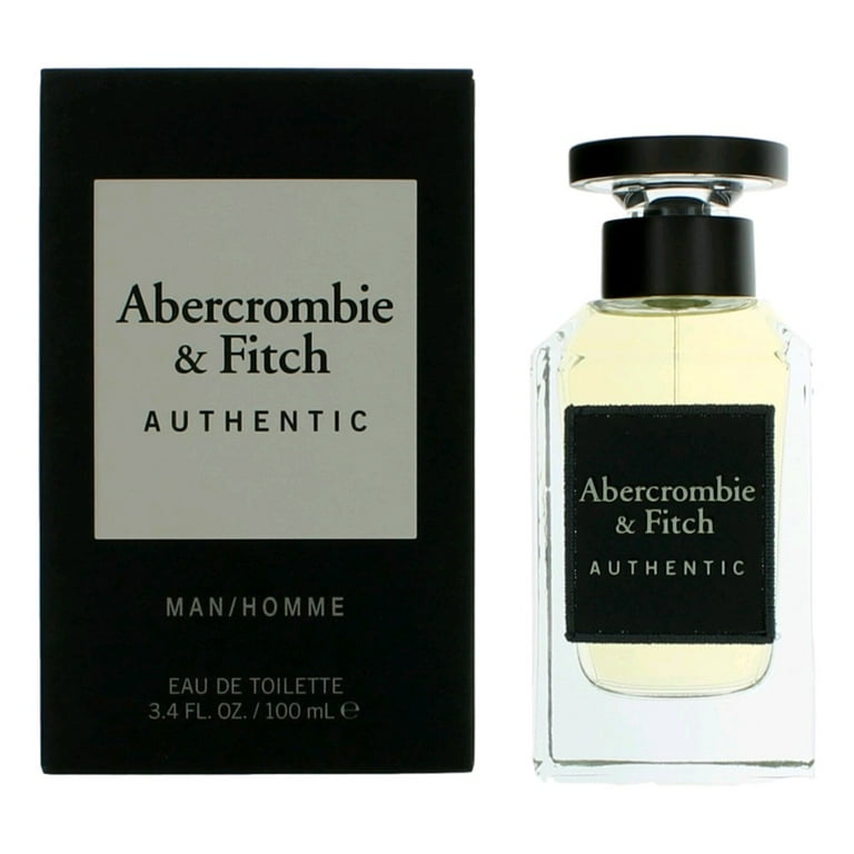 Abercrombie & Fitch Authentic Men's Eau De Toilette Spray 3.4 oz